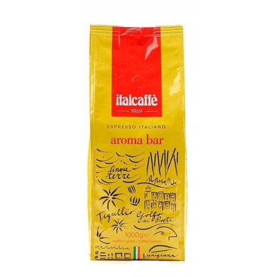 ITALCAFFEE COFFEE BEANS CAFFE AROMA BAR 1000 GMS