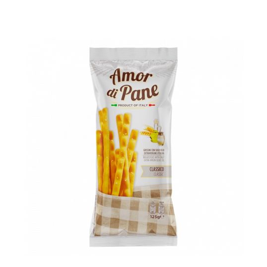 AMOR DI PANE GRISSINI SALATI 125 GMS