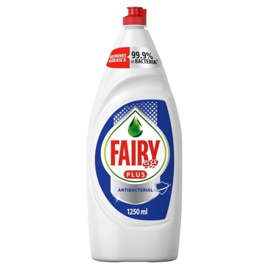 FAIRY MAX PLUS ANTIBACTERIAL DISHWASHING LIQUID 1.25 LTR