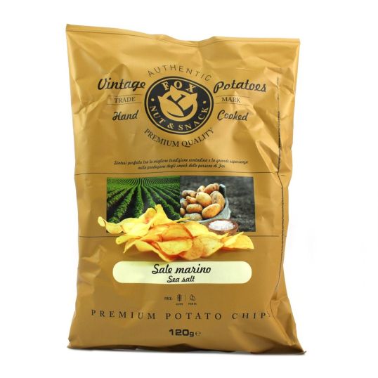 FOX ITALIA CHIPS SEASALT POTATOES 20 GMS