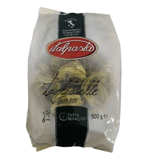 ITAL PASTA 116 TAGLIATELLE VERDI 500 GMS