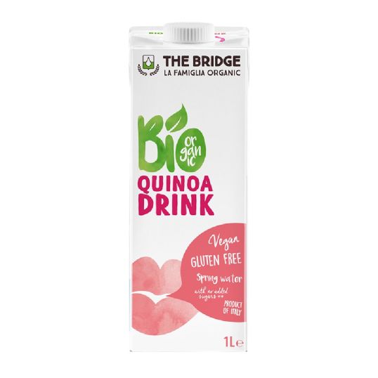 THE BRIDGE BIO QUINOA DRINK GLUTEN FREE 1 LTR