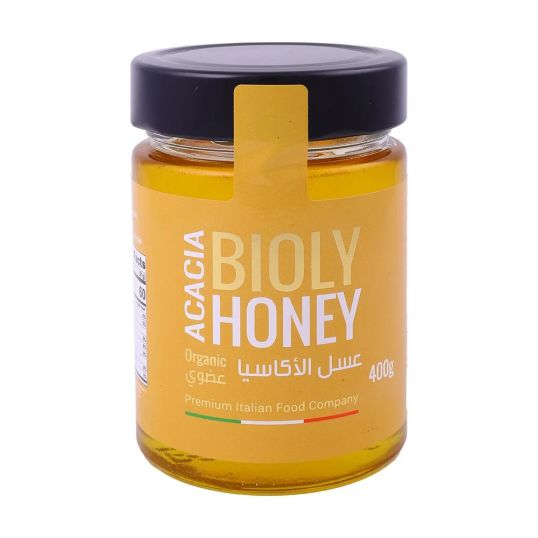 BIOLY ACACIA ORGANIC HONEY 400 GMS