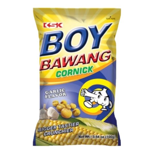 BOY BAWANG GARLIC FLAVORES CORNICK 90 GMS