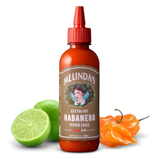 MELINDA'S ORIGINAL XXXTRA HOT HABANERO PEPPER SAUCE 10 OZ