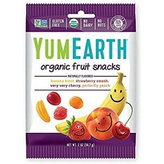 YUM EARTH ORGANIC FRUIT SNACKS 50 GMS