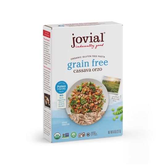 JOVIAL GRAIN FREE CASSAVA ORZO 8 OZ