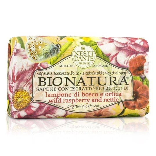 NESTIDANTE BIO NATURA SOAP BSH RASPBRY/NETLE 250 GMS