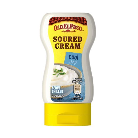 OLD ELPASO SOURED CREAM COOL SQUEEZY 230 GMS