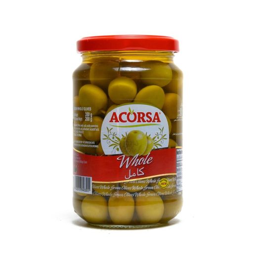 ACORSA SPANISH GREEN OLIVES JAR 285 GMS