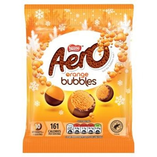 NESTLE AERO ORANGE BUBBLES 70 GMS