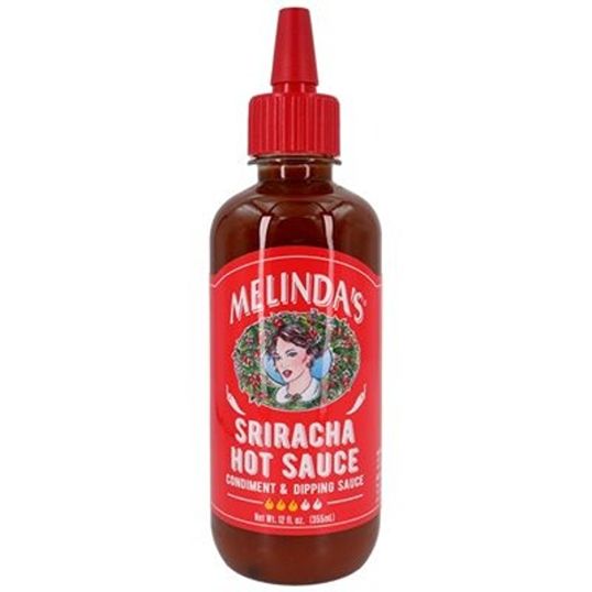 MELINDA'S SRIRACHA HOT SAUCE CONDIMENT AND DIPPING SAUCE 12 OZ