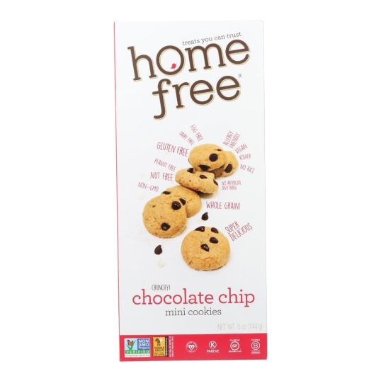 HOME FREE CHOCOLATE CHIP MINI COOKIES 142 GMS