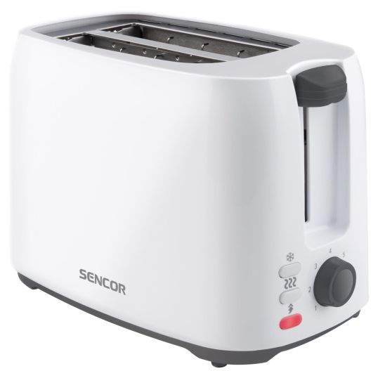 SENCOR ELECTRIC TOASTER 2 SLICE -750 W-STS2606WH