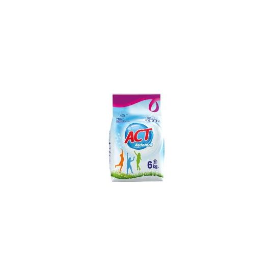 ACT AUTOMAT DETERGENT ONLY WHITE 6 KG