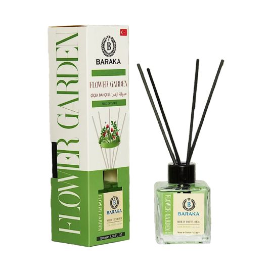 BARAKA FLOWER GARDEN BARAKA REED DIFFUSER 120 ML