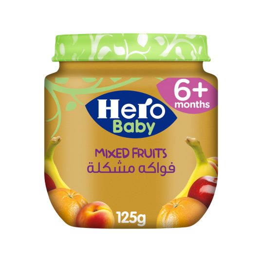 HERO BABY MIXED VEGETABLE JAR 125 GMS