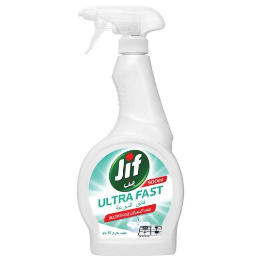 JIF MULTIPURPOSE CLEANER ULTRAFAST 500 ML