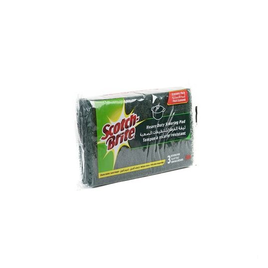 3M SCOURING PAD HEAVY DUTY 3`S