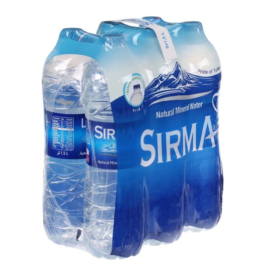 SIRMA NATURAL SPRING WATER 6X1.5 LTR