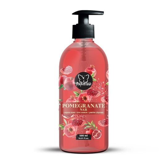 PAPILION LIQUID POMEGRANATE HAND SOAP 500 ML