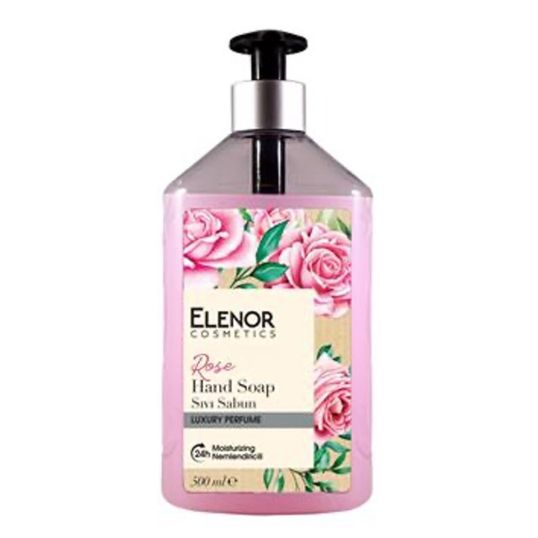 ELENOR COSMETICS LIQUID HAND SOAP ROSE 500 ML