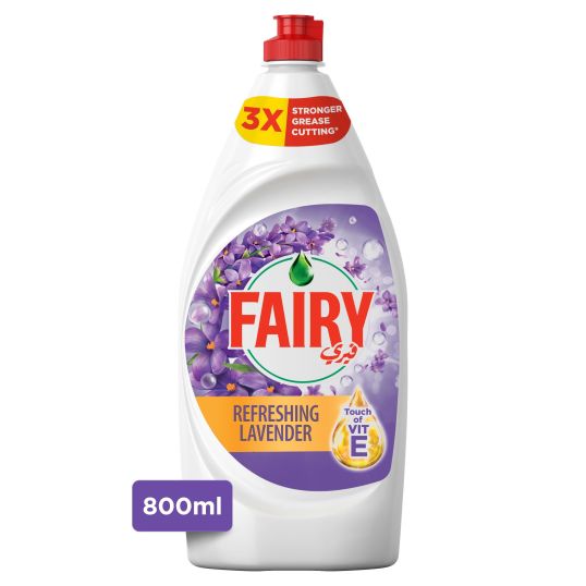 FAIRY REFRESHING LAVENDER DISHWASHING LIQUID 800 ML