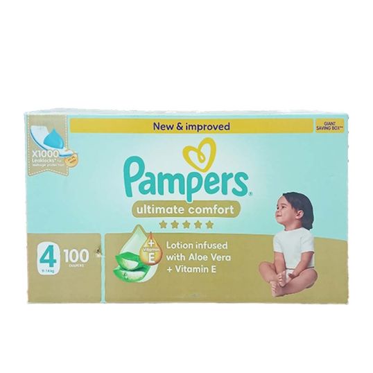 PAMPERS PREMIUM S4 GIANT BOX 100'S