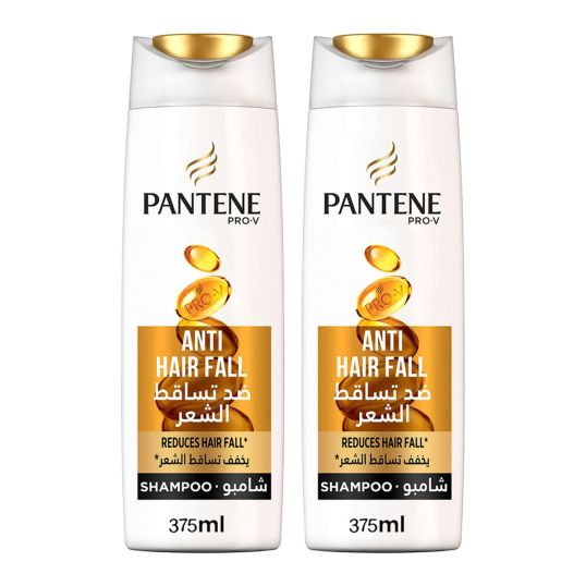 PANTENE SHAMPOO ANTI HAIR FALL 2X375 ML