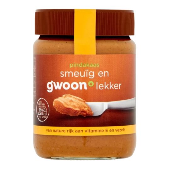 G`WOON PEANUT BUTTER NATURAL 350 GMS