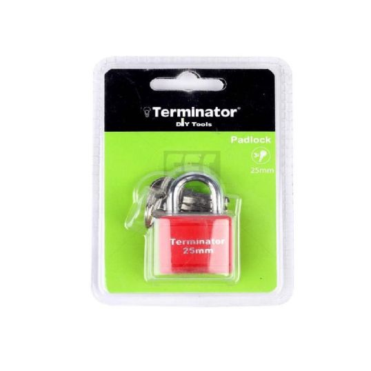 TERMINATOR PADLOCK 25MM COMBINATION 3025 1'S