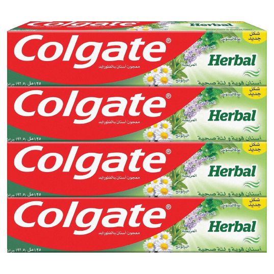 COLGATE HERBAL TOOTH PASTE 4X100 ML