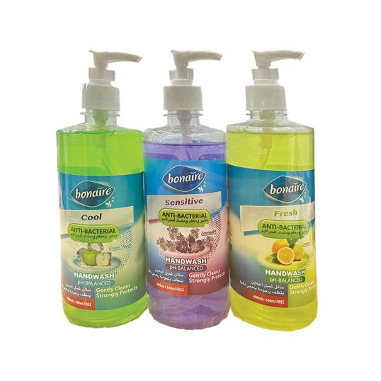 BONAIRE HAND WASH ASSORTED 3X500 ML