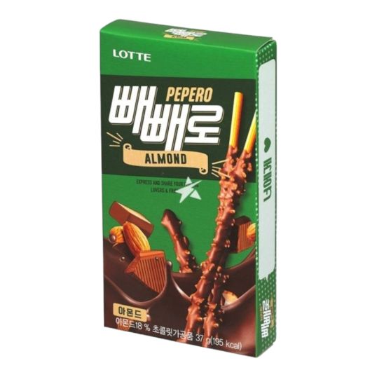 LOTTE PEPERO ALMOND 37 GMS