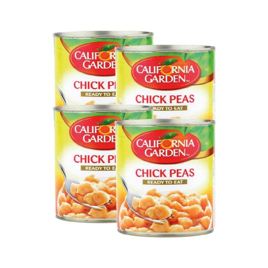 CALIFORNIA GARDEN CHICK PEAS 4X400 GMS @ SPL.PRICE