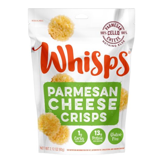 WHISPS 100% CHEESE KETO FRIENDLY PARMESAN CRISPS 2.12 OZ