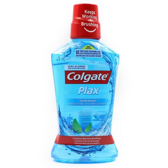 COLGATE PLAX TOTAL MOUTH WASH COOL MINT 500 ML