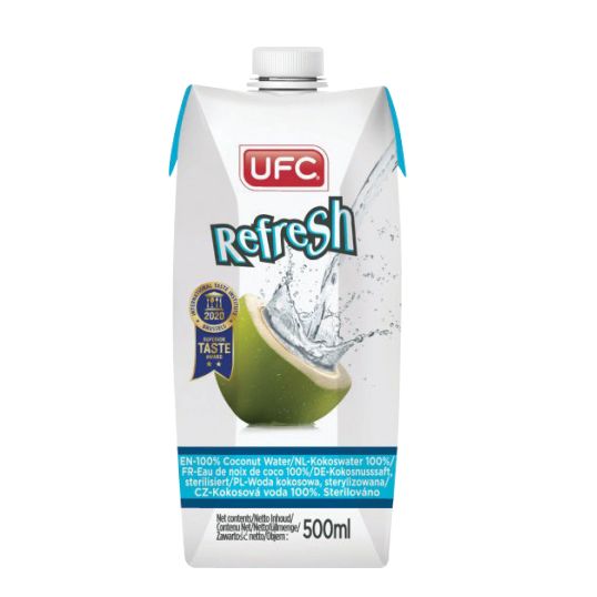 UFC REFRESH COCONUT WATER 500ML