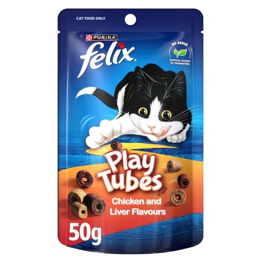 FELIX PLAYTUBES CHICKEN AND LIVER 50 GMS
