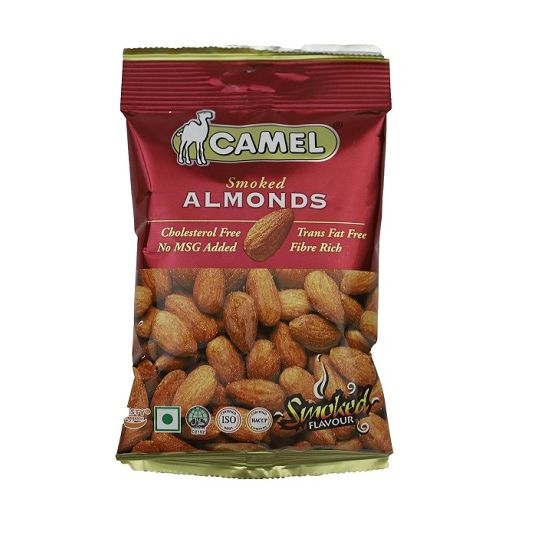 CAMEL SMOKED ALMONDS 36 GMS