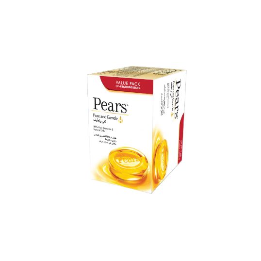 PEARS PURE AND GENTLE TRANSPARENT SOAP 4X125 GMS