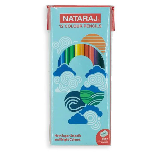 NATRAJ NATRAJ COLOUR PENCIL BIG 12'S