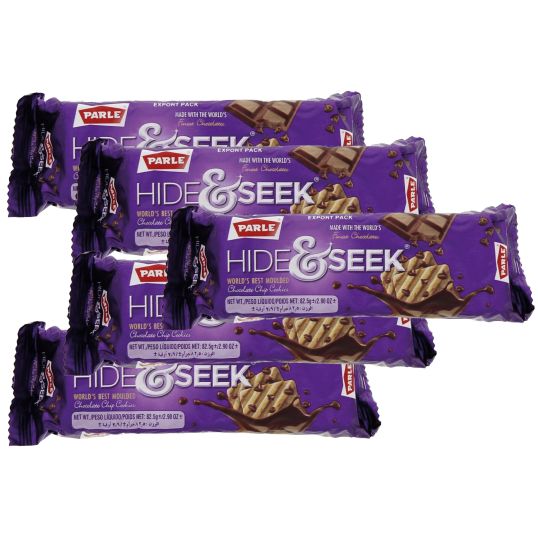 PARLE HIDE & SEEK BISCUITS 5X82.5GM