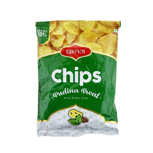 BIKAJI PUDINA TREAT POTATO CHIPS 48 GMS