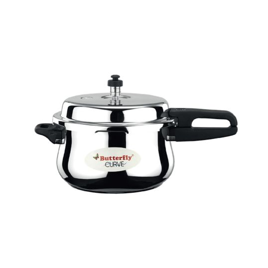 BUTTERFLY CURVE PRESSURE COOKER S S 5.5 LTR