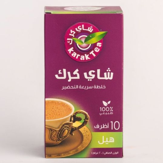 KARAK TEA CARDAMOM INSTANT PREMIX TEA STICKS 10X20 GMS