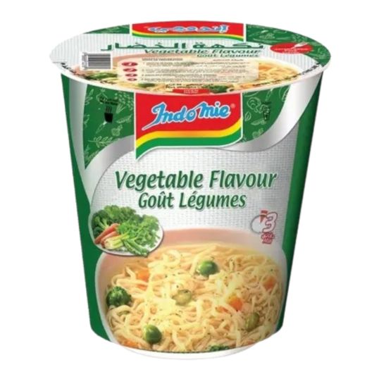 INDOMIE VEGETABLE CUP NOODLES 60 GMS