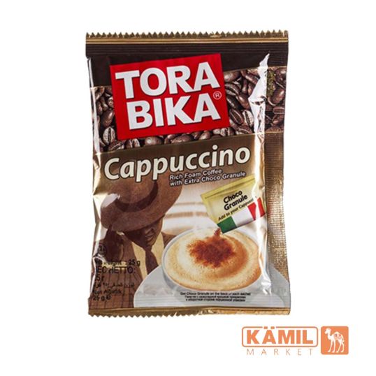 TORABIKA CAPPUCCINO RICH FOAM COFFEE 25 GMS