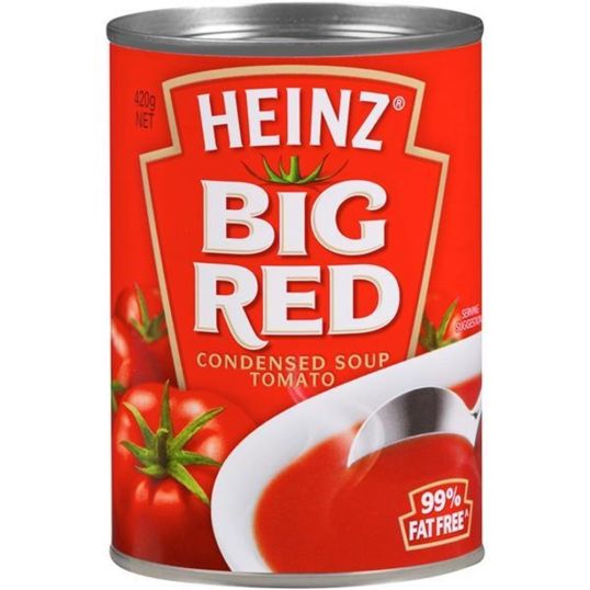 HEINZ BIG RED TOMATO CONDENSED SOUP 420 GMS