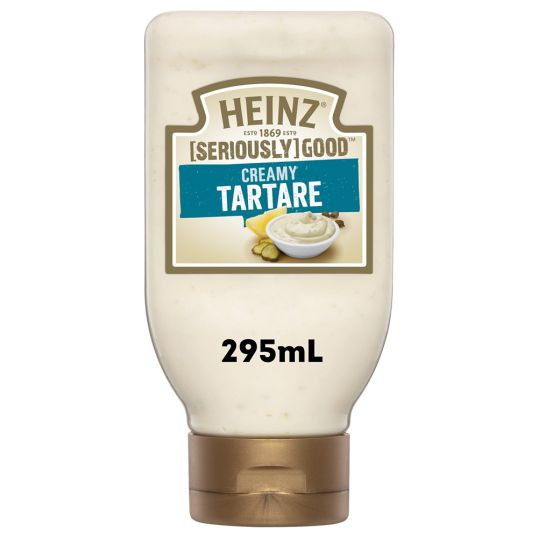 HEINZ SERIOUSLY GOOD CREAMY TARTARE 295 ML